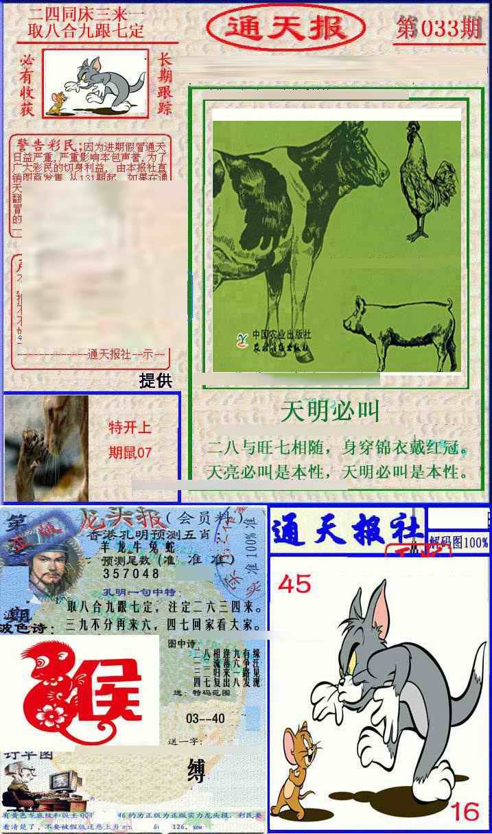 033期实力通天报[图]
